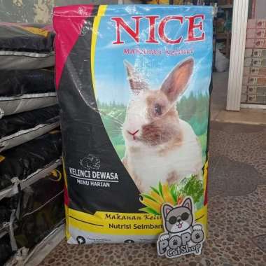 pakan makanan kelinci nice rabbit sak 20kg