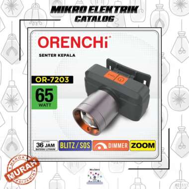 Senter Kepala ORENCHI Zoom 65 Watt
