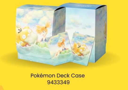 Pokemon Deck Case Misty And Psyduck 9433349