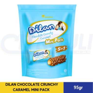 DILAN CHOCOLATE CRUNCHY CARAMEL MINI PACK 95gr