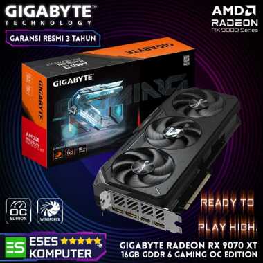 VGA Gigabyte Radeon RX 9070 XT 16GB GDDR6 Gaming OC Edition