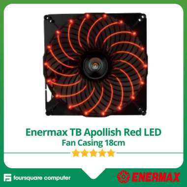 Enermax TB Apollish Fan Casing 18cm Red LED
