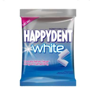 Happydent white mint 60 gram