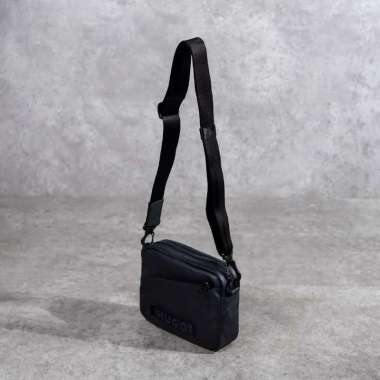 Tas HUGO BOSS SB HUGO BLACK NYLON SHOULDER BAG 100% ORIGINAL 21X5X16CM
