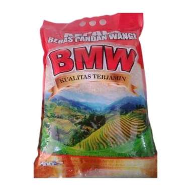 Beras Pandan Wangi 3,5kg Bmw Super Pulen Berkualitas Rice Premium