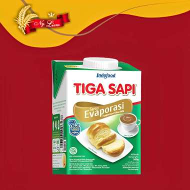 Promo Harga Tiga Sapi Susu Evaporasi 500 gr - Blibli