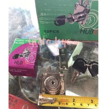 ( HL-202 ) Kunci Mekar Pintu Sliding Geser Sleding Kayu Lemari HUBEN HL202 Not Specified
