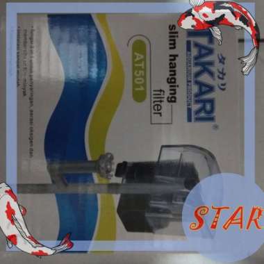 aquarium aquascape filter gantung TAKARI at 501 skimmer