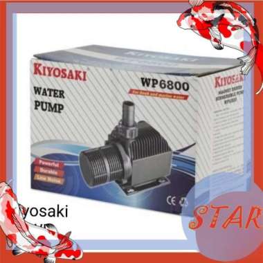 kiyosaki wp 6800 power head pompa celup kolam ikan hias Not Specified