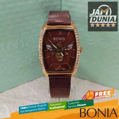 JAM TANGAN WANITA BONIA ELEGANCE ORIGINAL JAM ANALOG BONIA BNB10608-2545S BNB10608 2545S BNB 10608 2