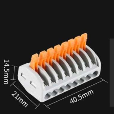 Konektor Kabel Wago PCT 2 / 3 / 4 / 5 / 8 Pin Wire Connector Terminal 8 pin