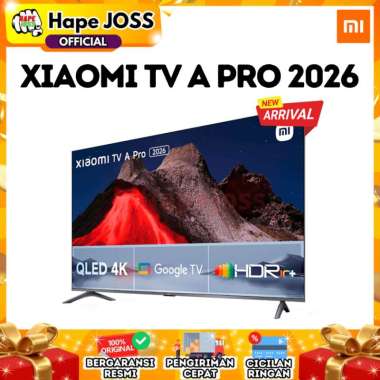 Xiaomi TV A Pro 2026 65" 4K QLED Garansi Resmi