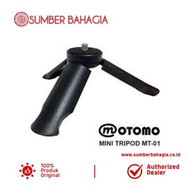 Sumber Bahagia - Tripod Mini Motomo MT-01 for Camera Mirrorless, DSLR, Kamera Digital