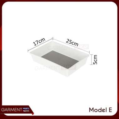 Storage Box Tempat Penyimpanan Alat Dapur Kotak Sekat Laci Organizer Sendok Garpu Dengan Alas MODEL