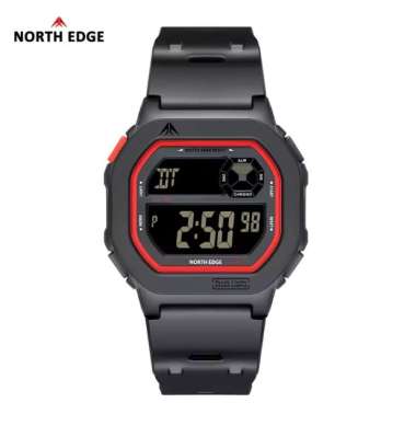 NORTH EDGE X1 Square Screen Digital Watch 2025 Men Women Sportswatch Waterproof 50M Stopwatch Countd