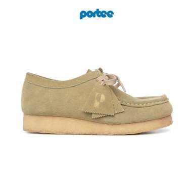 Sepatu Kulit Pria Portee Goods Pebble Suede Maple Sepatu 45