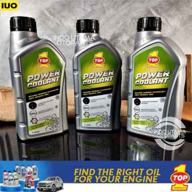 Air Radiator Coolant TOP ONE Cairan Power Coolant TOP 1 Hijau