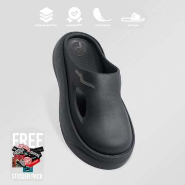 Prodigo - Sandal Slide Bergen Motif 2 I Sepatu Sandal Slop Wanita I Sandal Slide Pria Casual | Senda