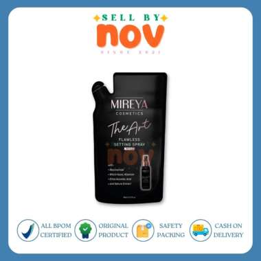 [REFILL] Mireya the art flawless setting spray 80 ml - Mireya setting spray & finishing spray cosmet