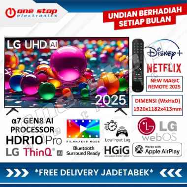 [GARANSI RESMI] LG 86UA7550PSA 4K UHD AI Smart TV 86 Inch | 86UA7550 / UA7550