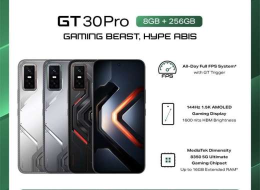 infinix GT30 PRO 8/256GB 12/256gb dark flare