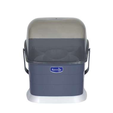 Rovega Tempat Sendok Plastik Big Spoony Premium Food Grade NEW COLOR Dark Grey CHB-2026DG