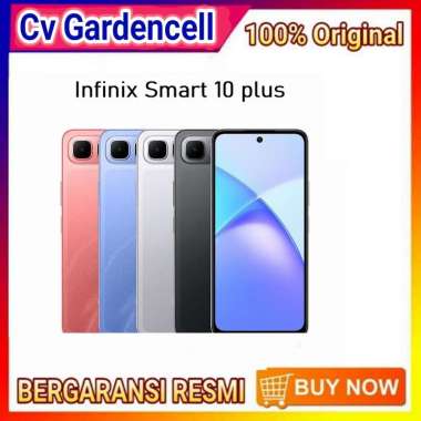 Infinix Smart 10 Plus Ram 8/128Gb Garansi Resmi TITANIUM SILVER