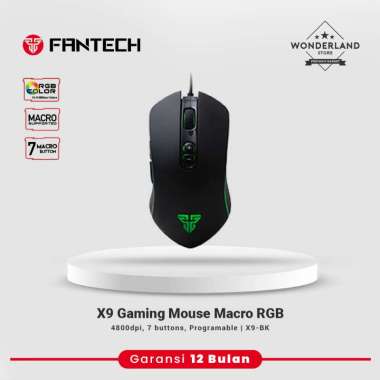 Fantech X9 THOR X9 Mouse Gaming Macro RGB 7D Programmable 4800 DPI