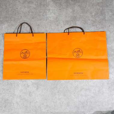Tas PAPER BAG HERMES 100% ORIGINAL size XS