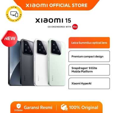Xiaomi 15 (12/512GB) | Leica Summilux Optical Lens | Premium compact design | Snapdragon 8 Elite Mob