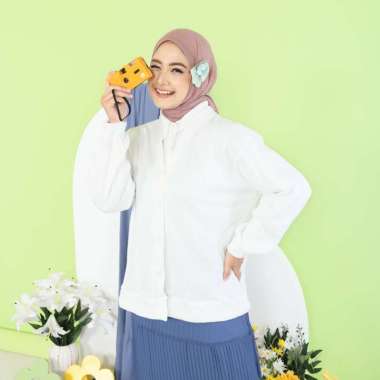 Mybamus Licca Cardigan One Size Broken White