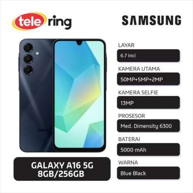 HP SAMSUNG A16 5G ADAPTER 8/256GB BLACK