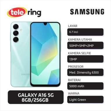 HP SAMSUNG A16 5G ADAPTER 8/256GB GREEN