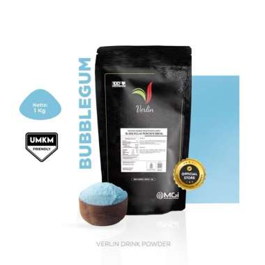 bubuk minuman Verlin drink powder Bubble Gum 1kg verlin powder drink bubble gum 1kg verlin bubblegum