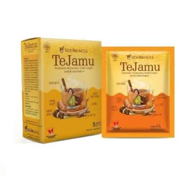 TeJamu Sidomuncul Box isi 5 Sachet - Ramuan Minuman Tradisional