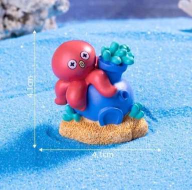 Miniatur Kerang Mainan Binatang Laut Mini Hiasan Ornamen Aquarium Miniatur Set Sensor Play Pantai Da