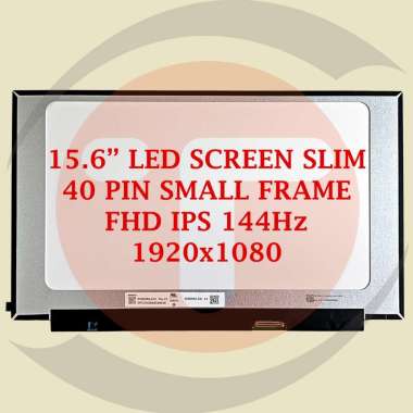 Layar LCD LED Laptop 15.6" Slim 40 Pin Small Frame Non Bracket FHD IPS 144Hz 1920x1080 B156HAN08.4 N