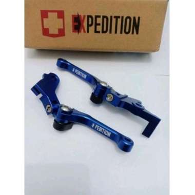 handle Crf 150L Expedition model lipat stelan cnc / handle rem crf 150l lipat/tuas rem Crf 150l mode