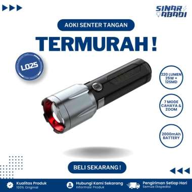 Aoki Senter Tangan Police Zoom L025