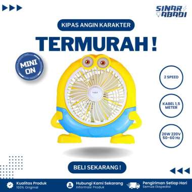 Profan Kipas Angin Karakter Minion
