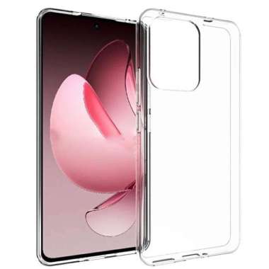 Slim TPU Case Oppo Reno13 F 4G 5G - full Clear Transparent Soft Cover Casing Protector Bening Thin T