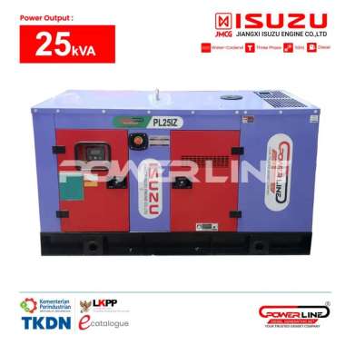 POWERLINE Genset Diesel Isuzu 25 kVa | 20000 Watt
