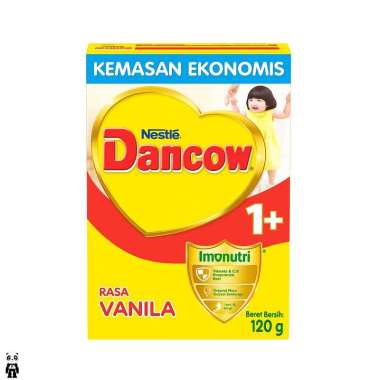 Nestle Dancow 1+ Susu Pertumbuhan 1-3 tahun Vanila 120g