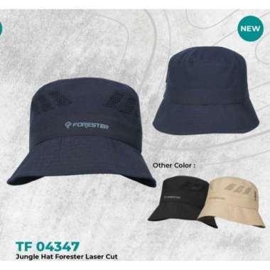 FORESTER - TF 04347 Topi Rimba Jungle Hat Laser Cut Navy
