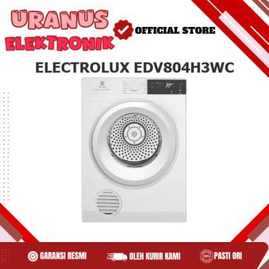 ELECTROLUX EDV804H3WC Mesin Pengering Pakaian 8Kg Teknologi Reverse Tumbling