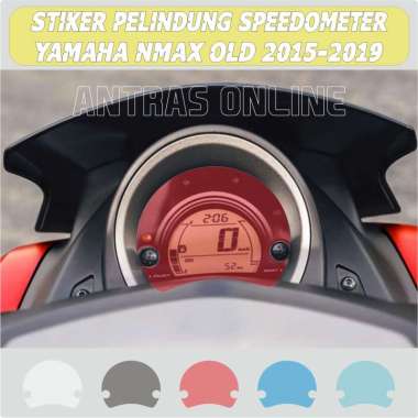 Stiker Anti Gores Pelindung Spido Yamaha Nmax Old 2015-2019 Sticker Speedometer Merah