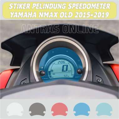 Stiker Anti Gores Pelindung Spido Yamaha Nmax Old 2015-2019 Sticker Speedometer Biru