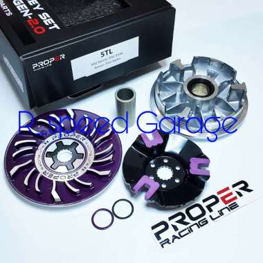 BIG PULLEY PULLY DEPAN PROPER GEN 2 MIO SPORTY MIO SMILE NOUVO FINO KARBU 5TL PULLY 11 GRAM 6 PCS