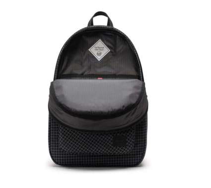 Herschel Settlement Backpack Bag 23L - Tas Ransel Pria - Grid Black