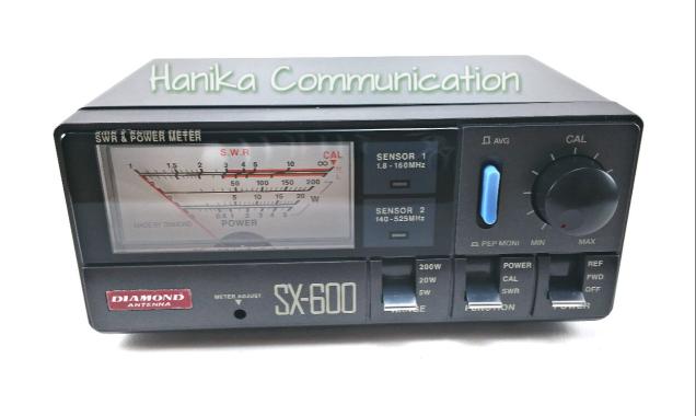 Diamond Antenna SX-600 SWR Power Meter SX600 HT Kabel Frekuensi Antena
